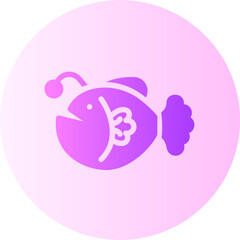 anglerfish gradient icon