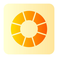 life saver gradient icon