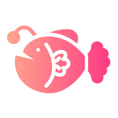 anglerfish gradient icon