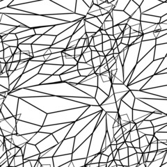 
Black and white pattern with asymmetrical elements .  Abstract geometric pattern.
Simple monochrome ornamental background. 