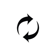 Arrow icon rotate arrows  recycling Recycle symbol
