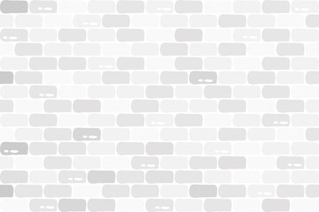 White brick wall texture, abstract seamless design.