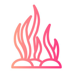 seaweed gradient icon