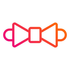 Bow tie Vector Icon Design Illustration