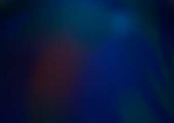 Dark BLUE vector blurred and colored template.