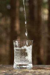 Glass of water