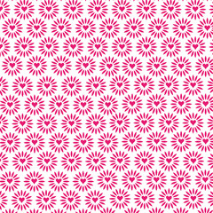 Heart Within Abstract Flower Valentine Decorative Pattern Design