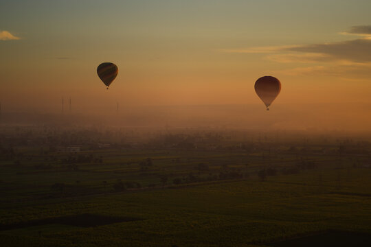 Vuelo en globo sobre Luxor