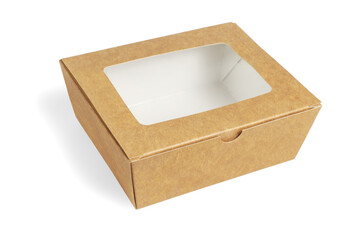 Transparent Top Paper Box