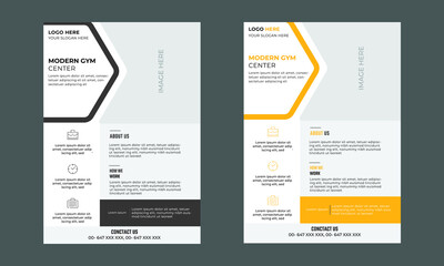 Simple And Minimale Corporate Fresh And Elegant Flyer Design
