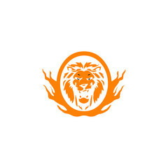 lion head logo