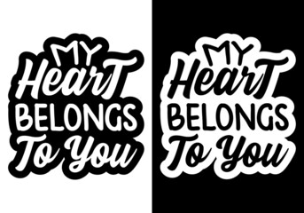 Happy Valentine's Day Typography T-Shirt Design.

File Included:

♦ 1 AI File
♦ 1 EPS File
♦ 1 SVG File
♦ 1 JPEG File
♦ 2 PNG File = Black & White color (300dpi)
♦ 4500 pixels x 5400 pixels File