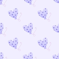 cute valentine's day pattern - balloons