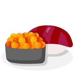 sushi flat icon