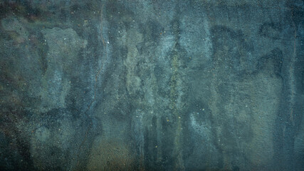 High detailed fragment of old gray concrete wall background