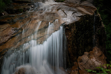 Waterfalls in the White Mountains, New Hampsire