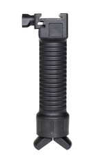 Back view of a grip for an AR-15 that can become a bipod