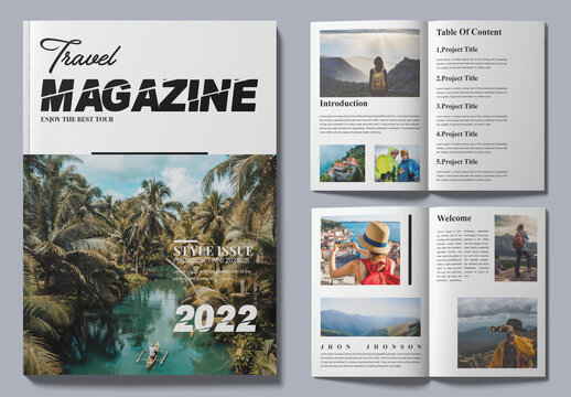 Magazine Layout Design