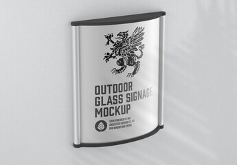 Metal Signage Mockup