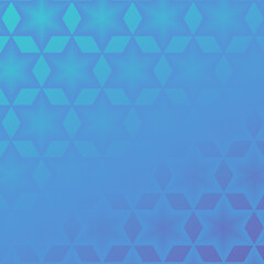David star halftone pattern in purple and turquoise on gradient background can be used as a website landing page, textile print, wallpaper, poster, placard, banner, cover, wrapping paper, decoration