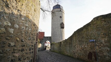 Sacktor und -turm als Teil der Stadtbefestigungsanlage der Hansestadt Warburg