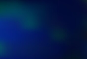 Dark BLUE vector bokeh pattern.