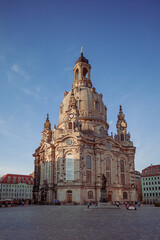 Frauenkirche Dresden Church of our lady in Baroque architecture