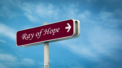 Sign Ray of Hope