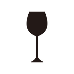 wine glass icon vector illustration
