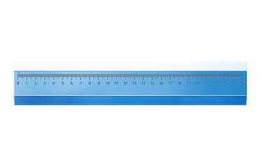 3d school ruler for back to school