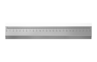 3d school ruler for back to school