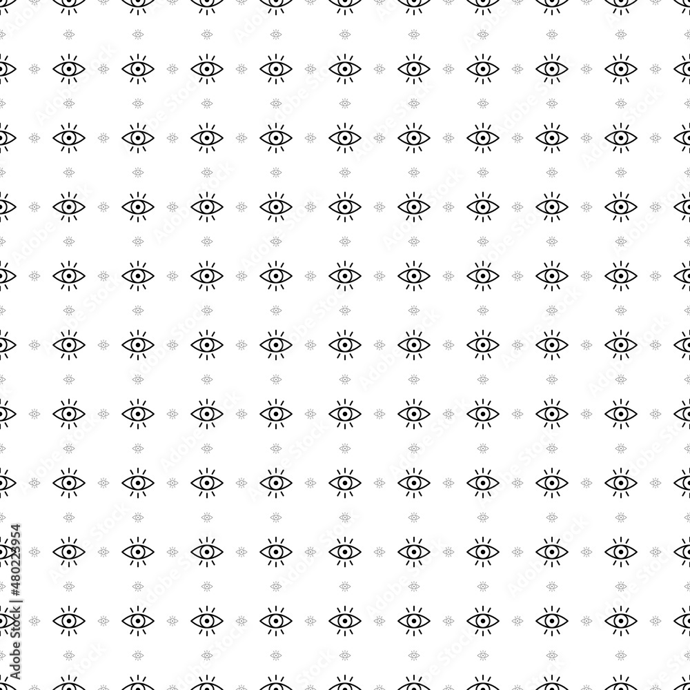 Poster square seamless background pattern from geometric shapes are different sizes and opacity. the patter