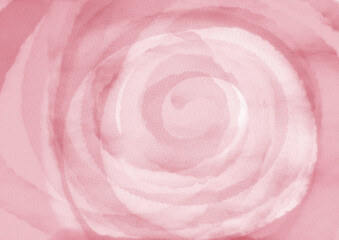 ピンクの水彩絵の具の渦巻く壁紙