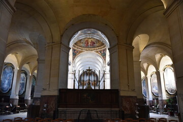 Obraz premium Nef de Saint-Roch à Paris, France