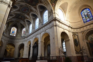 Obraz premium Nef de Saint-Roch à Paris, France