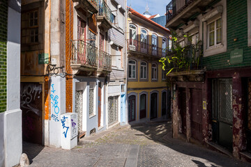 Fototapeta na wymiar porto old town views, Portugal