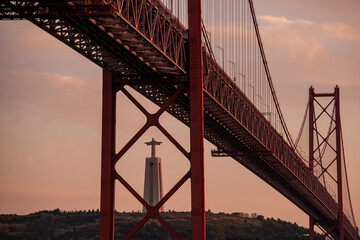 Fototapeta premium PORTUGAL LISBON 25th APRIL BRIDGE