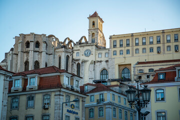 Fototapeta na wymiar PORTUGAL LISBON CARMO CHURCH