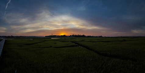 Fototapeta premium Beautiful Sunset in Cape Cod, Massachusetts