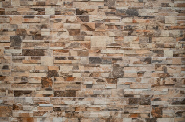Colorful decorative wall cladding slate imitating rocks close