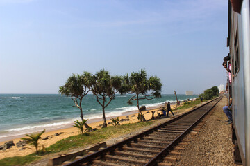 Sri Lankan train