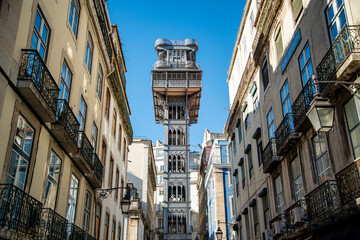 PORTUGAL LISBON ELEVADOR SANTA JUSTA