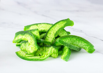 Dried pomelo.  Dried fruits as healthy food