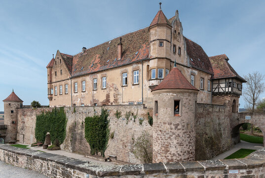 Stettenfels Castle near Heilbronn, Baden-Wuerttemberg, Germany