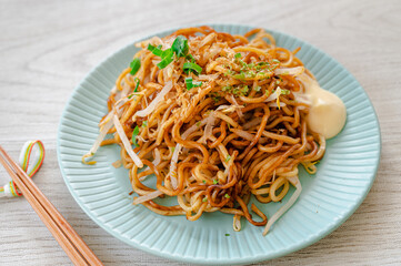 もやし焼きそば