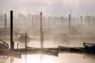 Wedeler, Hamburger Yachthafen, Marsch, Elbe