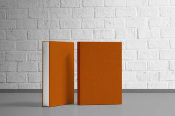 3d rendering mock up book