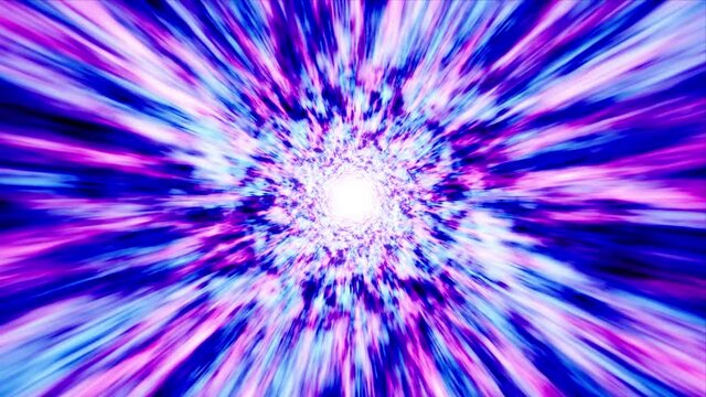 Neon Light Energy Burst Effect