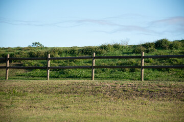 Fototapeta na wymiar wooden fence
