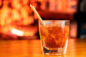 cocktail with ice